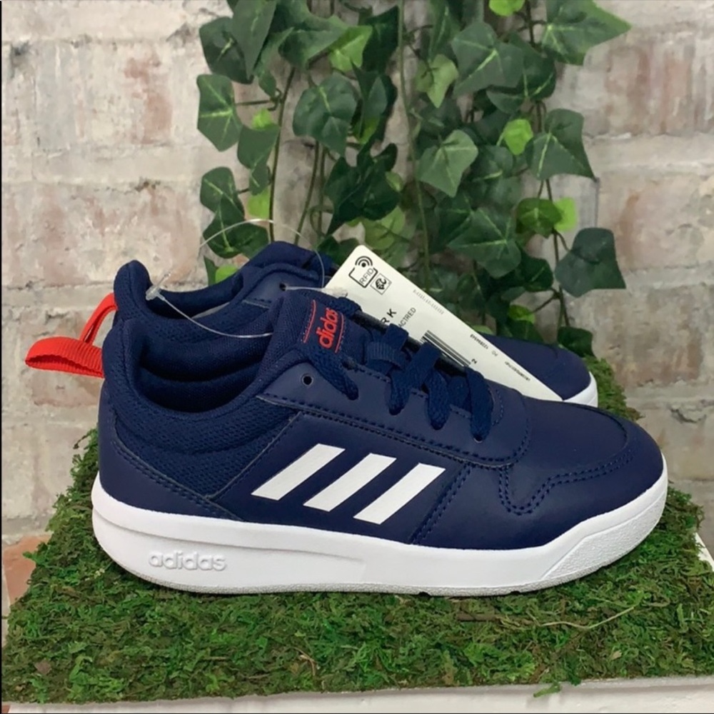 NEW Boys Adidas Tensaur K Athletic Shoe Blue